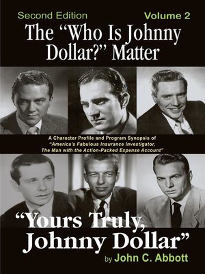 cover image of The "Who Is Johnny Dollar?" Matter, Volume 2